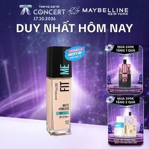 Ảnh đại diện Kem nền mịn nhẹ kiềm dầu Fit Me Maybelline New York Matte Poreless Foundation 30ml