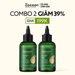 Ảnh đại diện Combo 2 Nước dưỡng tóc tinh dầu bưởi Cocoon giúp giảm gãy rụng & làm mềm tóc 140ml