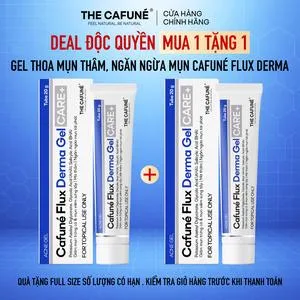 Ảnh đại diện Bộ Đôi 2 Tuýt Gel Mụn Thâm Bản Nâng Cấp Cafuné Flux Derma Gel 20ml