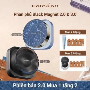 Ảnh đại diện Phấn phủ Black Magnet Carslan bám nền lâu trôi 2.0, kiềm dầu định hướng, nâng cấp công nghệ lành tính cho da 8g