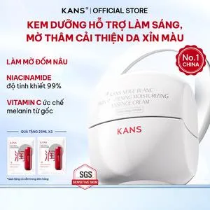 Ảnh đại diện Kem Dưỡng Ẩm Hỗ Trợ Sáng Da, Săn Chắc KANS Neige Blanc Skin-whitening Hydrating Cream 50g