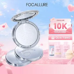 Ảnh đại diện 【Voucher 30】Focallure Họa tiết mềm mại giống Mochi Highlighter Shimmer Glitter