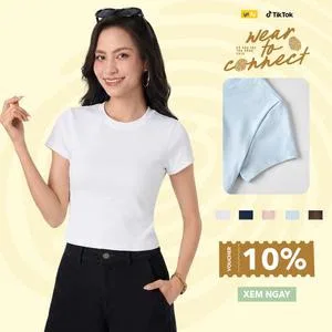 Ảnh đại diện Áo Phông Nữ Yody Slimfit Thun Rib Coton Mềm WCTS26S040